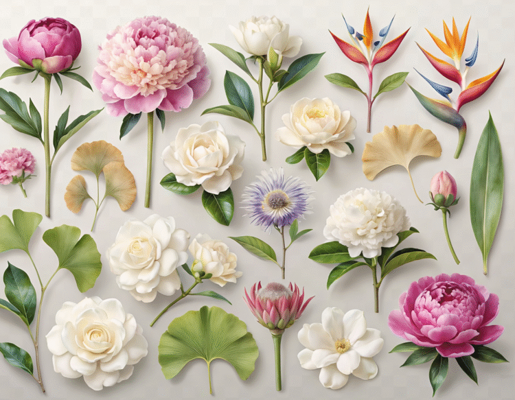 Marché aux fleurs, plantes et produits artisanaux